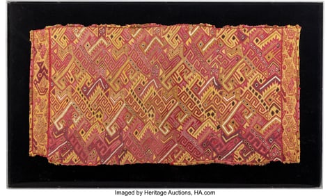 70321: A Chimu Textile Peru, c. 1100-1400 AD A tapest