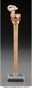 70330: A Moche Lime Spatula Peru, c. 200 - 900 AD, Ea