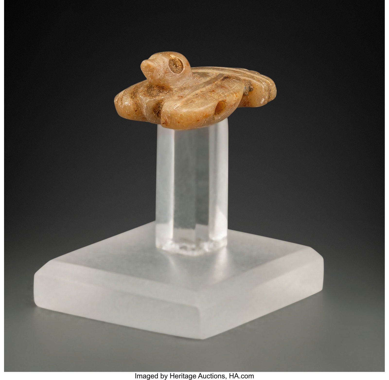 A Nazca Bird at Rest  Peru, c. 100-700 AD  Carve (1 of 5)