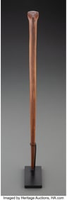 70164: A Kiowa Medicine Man's Stick c. 19th century t