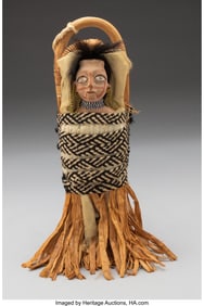 70170: A Yuma / Mohave Cradle Doll c. 1910 inscribed