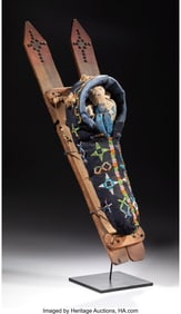 70173: A Kiowa Model Cradleboard Attributed to Lenna G