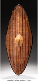 70354: A Soga or Ganda Shield Uganda, Mid-20th centur