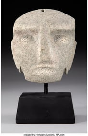 70275: A Chontal Mask Guerrero, Mexico, c. 300-100 BC