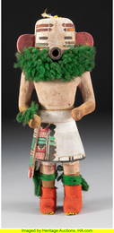 70384&colon; A Hopi Cottonwood Kachina Doll   cottonwood&comma; pai