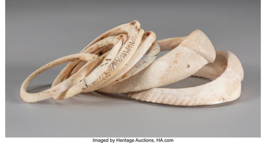 70429: Eight Hohokam Bracelets c. 200 BC - 1450 AD ca