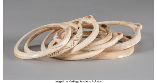 70430: Eight Hohokam Bracelets c. 200 BC - 1450 AD ca