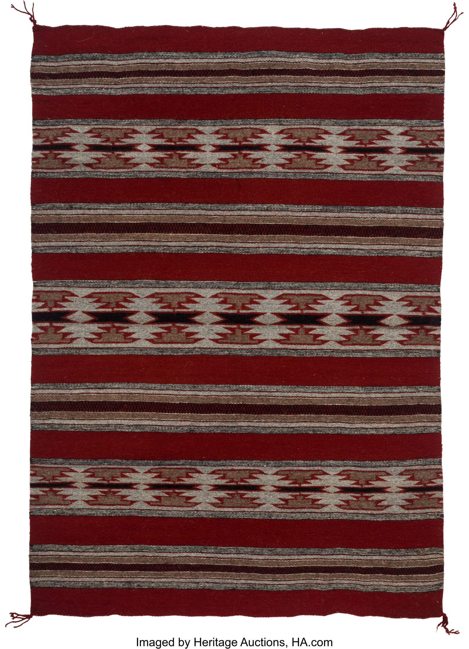 Navajo Rug - Wide Ruins w/ Center Line main image 0