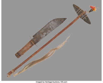 70474: Two Plains Weapons including a large knife and