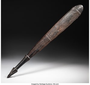 70531: A Massim Dance Paddle Length: 27 ¼; inches