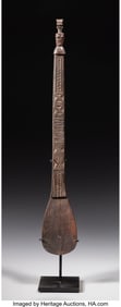 70514: A Kwere (Tanzania) Stirrer with Figural Handle
