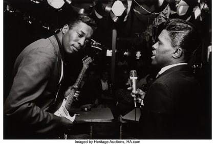 39101: Art Shay (American, 1922-2018) Buddy Guy with Ju