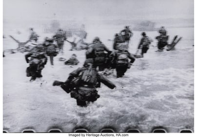 39005: Robert Capa (American, 1913-1954) American Soldi
