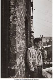 39104: Allen Ginsberg (American, 1926-1997) Heroic Port