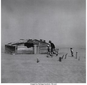 39012: Arthur Rothstein (American, 1915-1985) Dust Stor