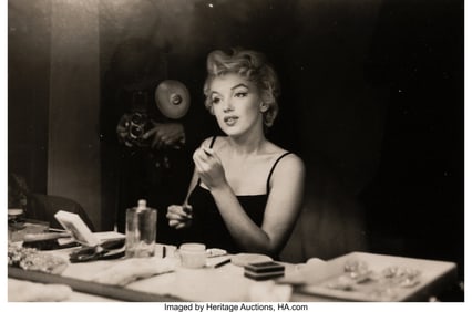 39121: Sam Shaw (American, 1912-1999) Marilyn Getting R