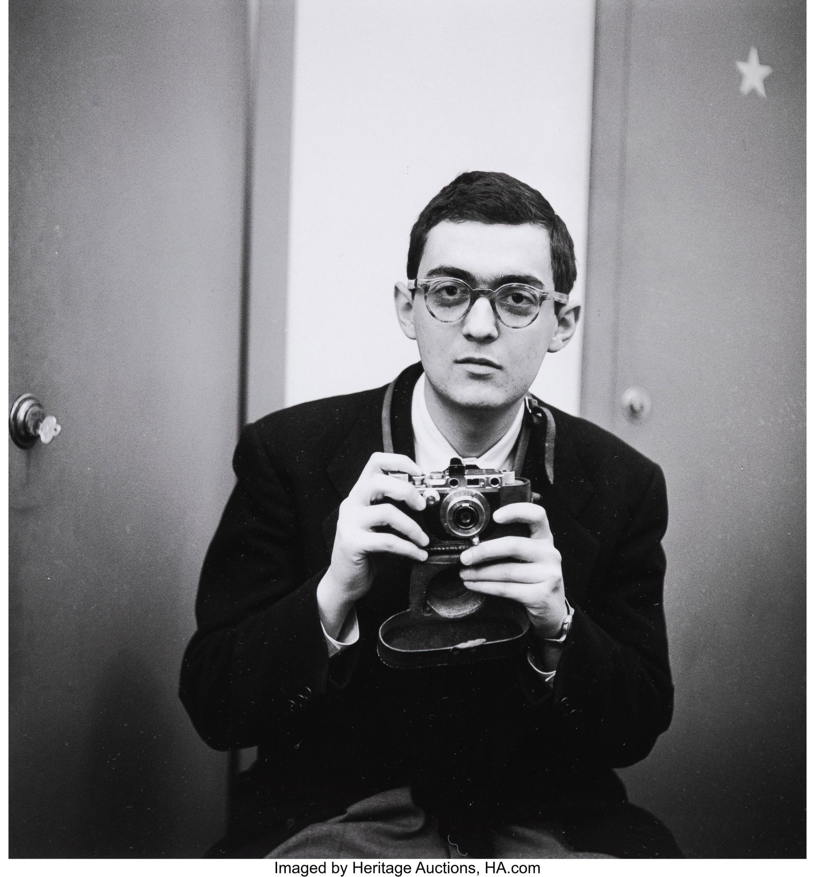 Arthur Rothstein (American, 1915-1985) Stanley K: Arthur Rothstein (American, 1915-1985) Stanley Kubrick, 1948 Gelatin silver print, printed later 8 x 7-1/2 inches (20.3 x 19.1 cm) (image&r