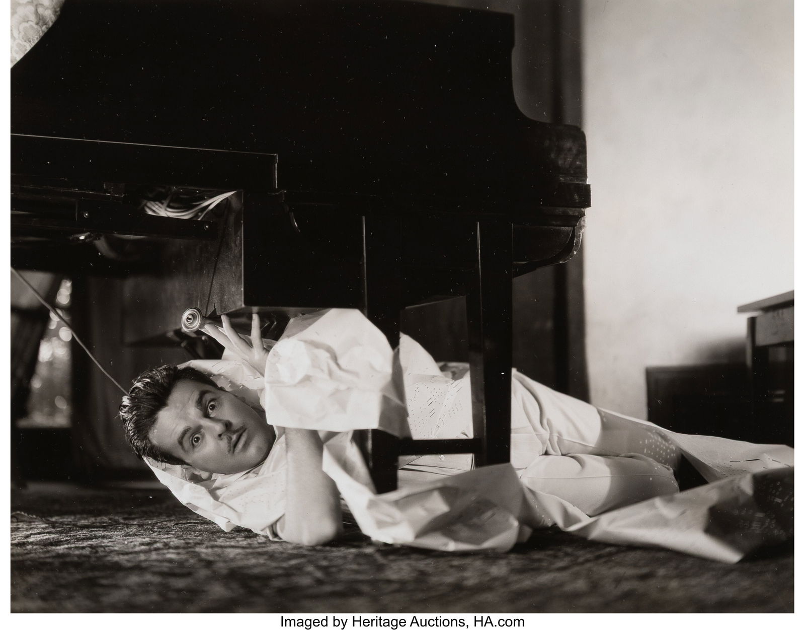 George Hurrell (American, 1904-1992) Group of 4: George Hurrell (American, 1904-1992) Group of 4 photographs, circa 1940s Gelatin silver print, some ferrotyped 10-1/2 x 8-1/2 inches (26.7 x 21.6