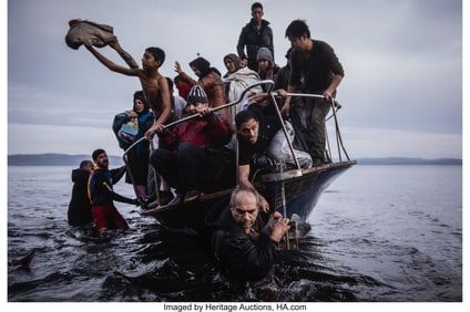 39043: Sergey Ponomarev (Russian, b. 1980) Migrants Arr