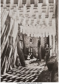 39047: George Rodger (British, 1908-1995) The Wool Suq