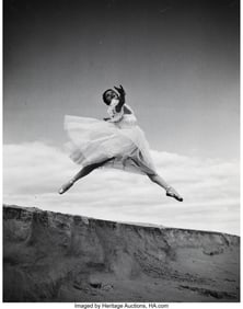 39054: Philippe Halsman (American, 1906-1979) Ballerina