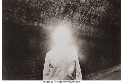 39073: Duane Michals (American, b. 1932) Illuminated Ma