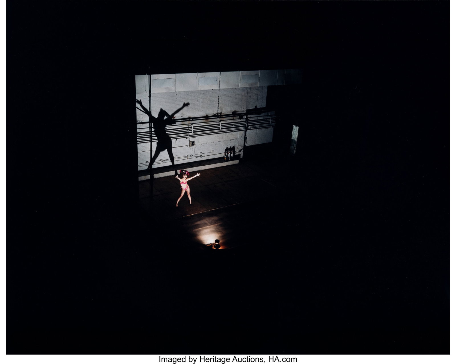 Lisa Kereszi (American, b. 1973) Dancer on Stage: Lisa Kereszi (American, b. 1973) Dancer on Stage, Times Square. New York City, 2000 Digital pigment print 19 x 24 inches (48.3 x 61.0 cm&rp