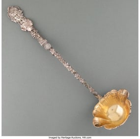 28151: A Gorham Mfg. Co. Silver Punch Ladle, Providence