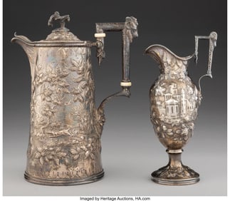 28165&colon; A Married S&period; Kirk & Son Silver Landscape Chocola