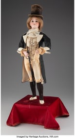 28097: An Automaton Girl: Ringmaster 26-3/8 x 13-1/2 x