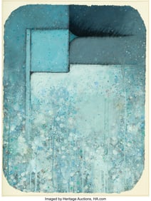 28208: Elwood Howell (American, b. 1933) Untitled (Abst