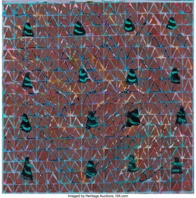 28209: M. Koch (American, 20th Century) Untitled (Abstr