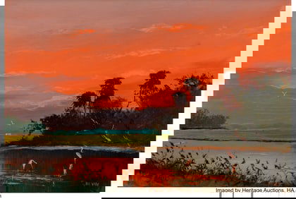 28212&colon; Sam Newton &lpar;American&comma; b&period; 1948&rpar; Untitled &lpar;Sunset&rpar;
