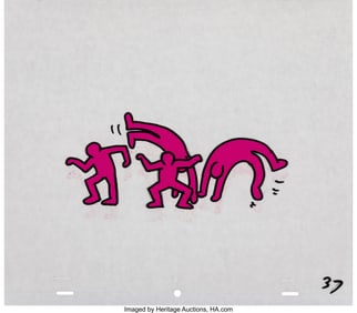 28216&colon; After Keith Haring &lpar;American&comma; 1958-1990&rpar; Sesame 