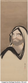 28113: Japanese School (19th Century) Figure Ink and co