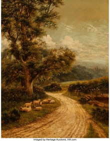 28058&colon; Charles Henry Passey &lpar;British&comma; 1818-1895&rpar; A lane