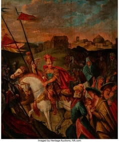 28064&colon; Continental School &lpar;17th century&rpar; Roman army dep