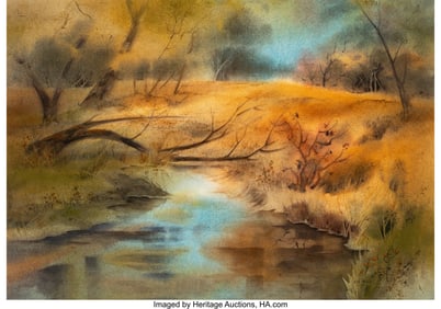 28135&colon; Sue Wise &lpar;American&comma; 20th Century&rpar; October Waterc
