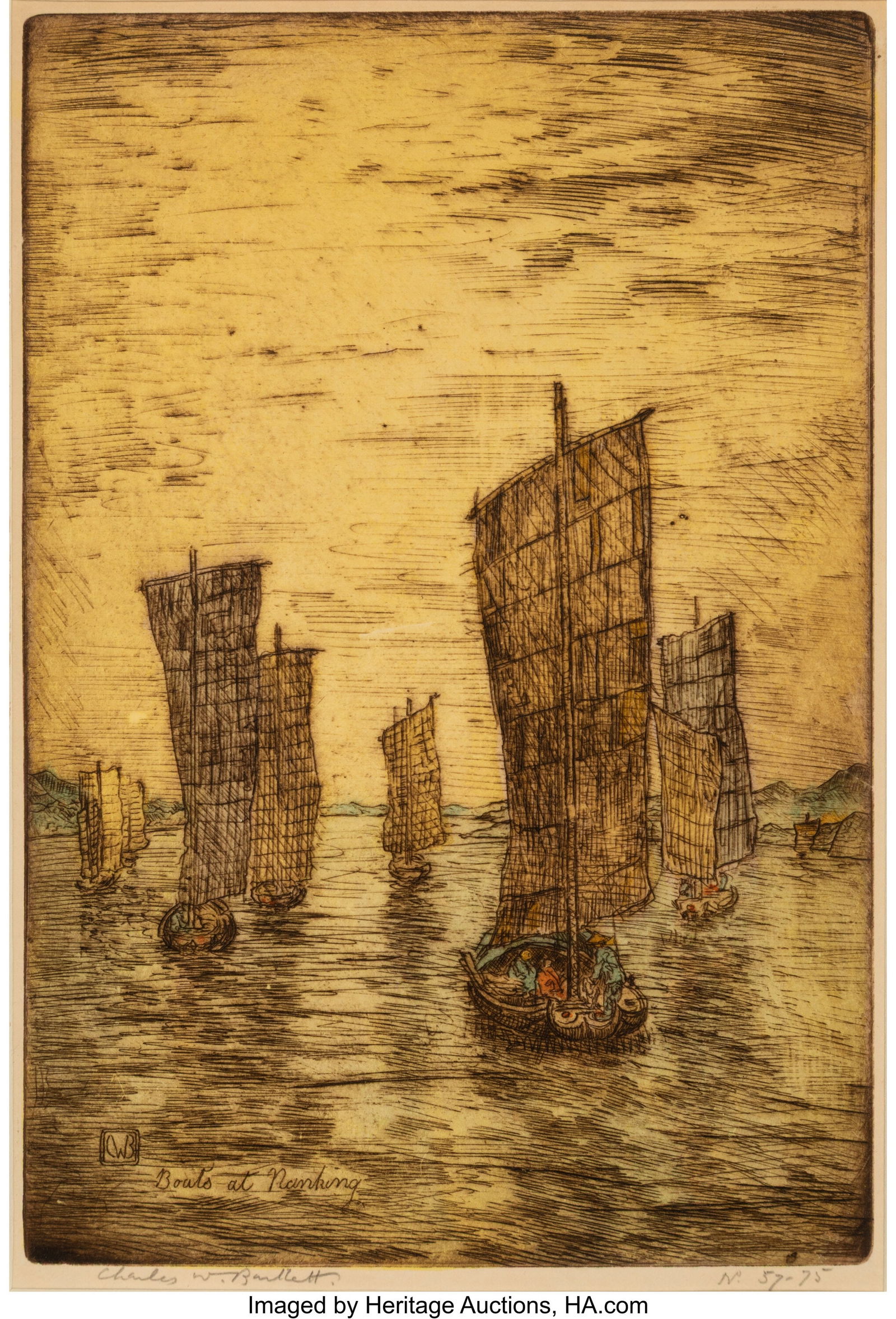 Charles William Bartlett (British, 1860-1960) Bo (1 of 2)