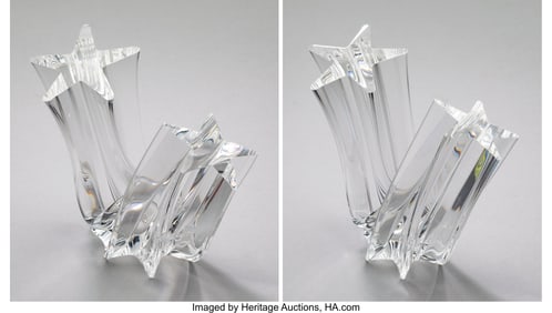 29063: Neil Cohen for Steuben Glass Works Two Star Str