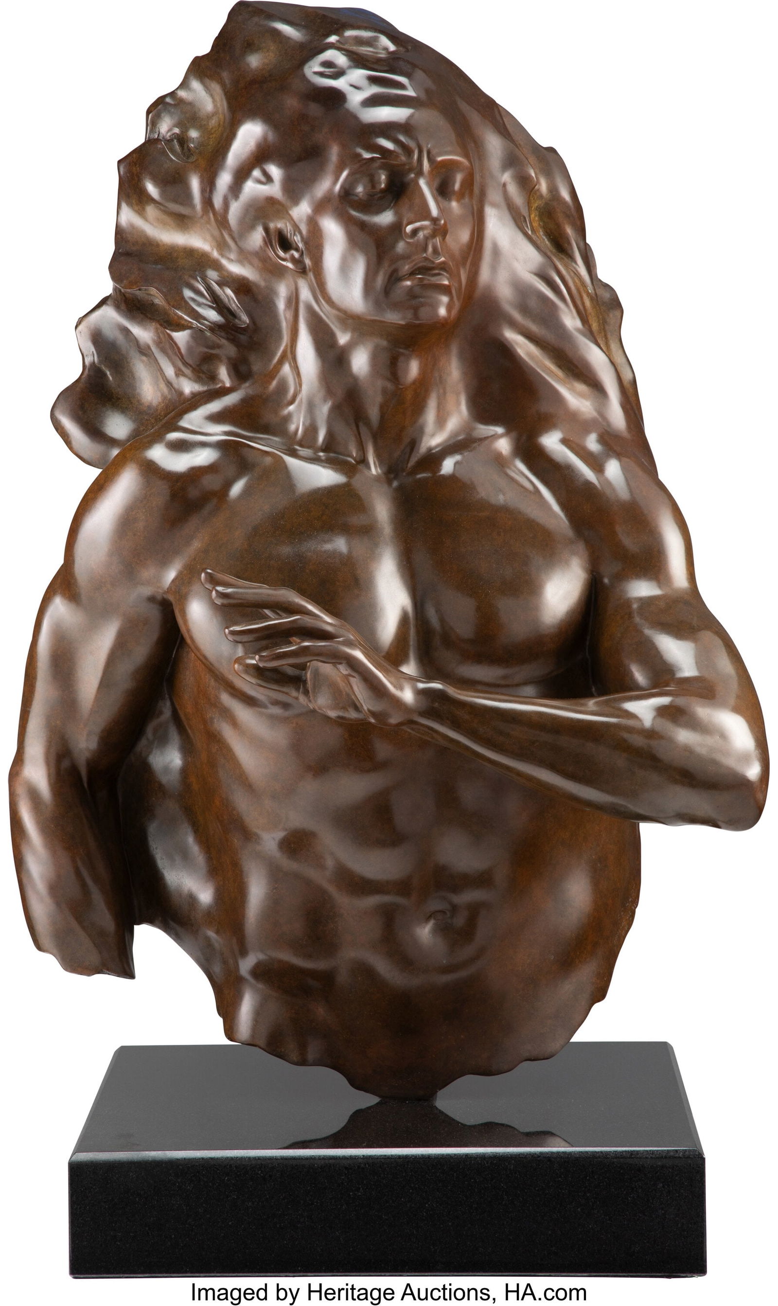 Frederick Hart  Adam, Fragment, 2005 Patinated b (1 of 6)