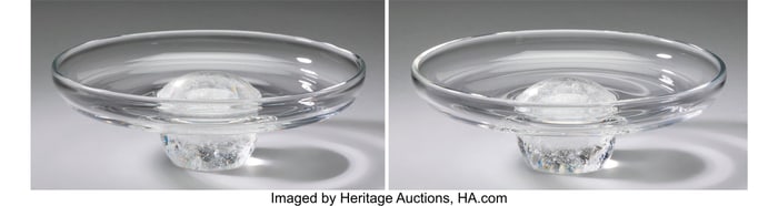 29068: David Dowler for Steuben Glass Works Two Celesti