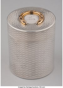 29052: Hermès Cigarette Canister, circa 1973 Partial