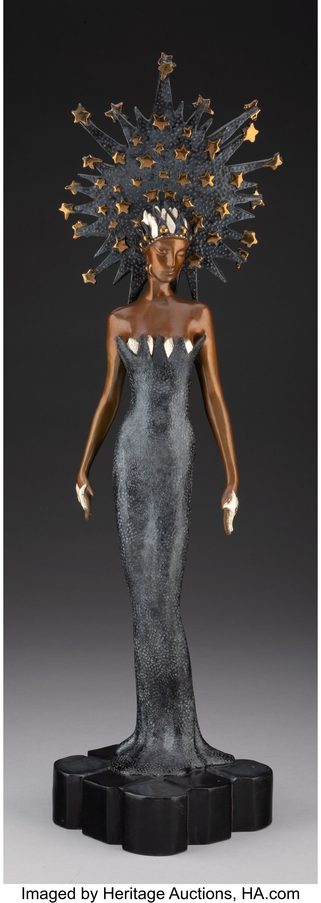 Erté (Romain de Tirtoff)  Starstruck, 1987 Cold (1 of 3)