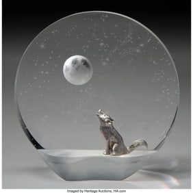 29057: James Houston for Steuben Glass Works Wilderness