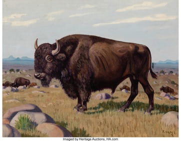 71034&colon; Fred Darge &lpar;American&comma; 1900-1978&rpar; The Buffalo Oil