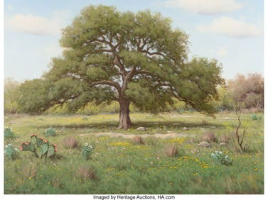 71067&colon; Don Warren &lpar;American&comma; 1935-2006&rpar; Treaty Oak Oil 