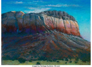 71104&colon; Michael Etie &lpar;American&comma; b&period; 1948&rpar; Ghost Ranch Pas