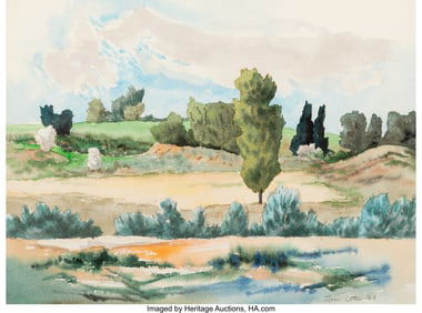 71045&colon; Bror Utter &lpar;American&comma; 1913-1993&rpar; West of Fort Wo
