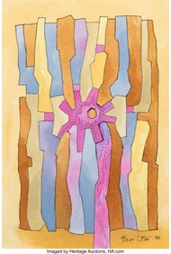 71046&colon; Bror Utter &lpar;American&comma; 1913-1993&rpar; Abstract&comma; 1986 